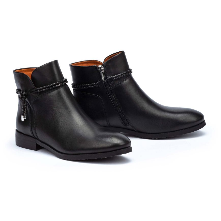 Women's Pikolinos ROYAL W4D-8908 Ankle Boots Black | NZ N725A90